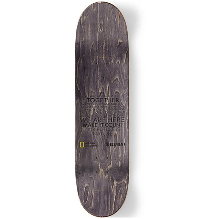 Element Nat Geo Peacock 8.0 Skateboard Deck