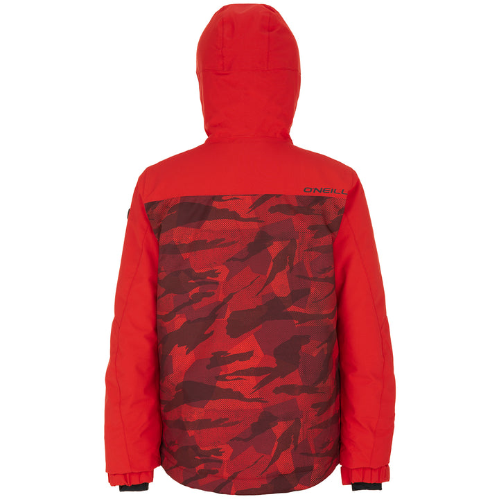 O'Neill Texture Jacket - Boys' Fiery Red