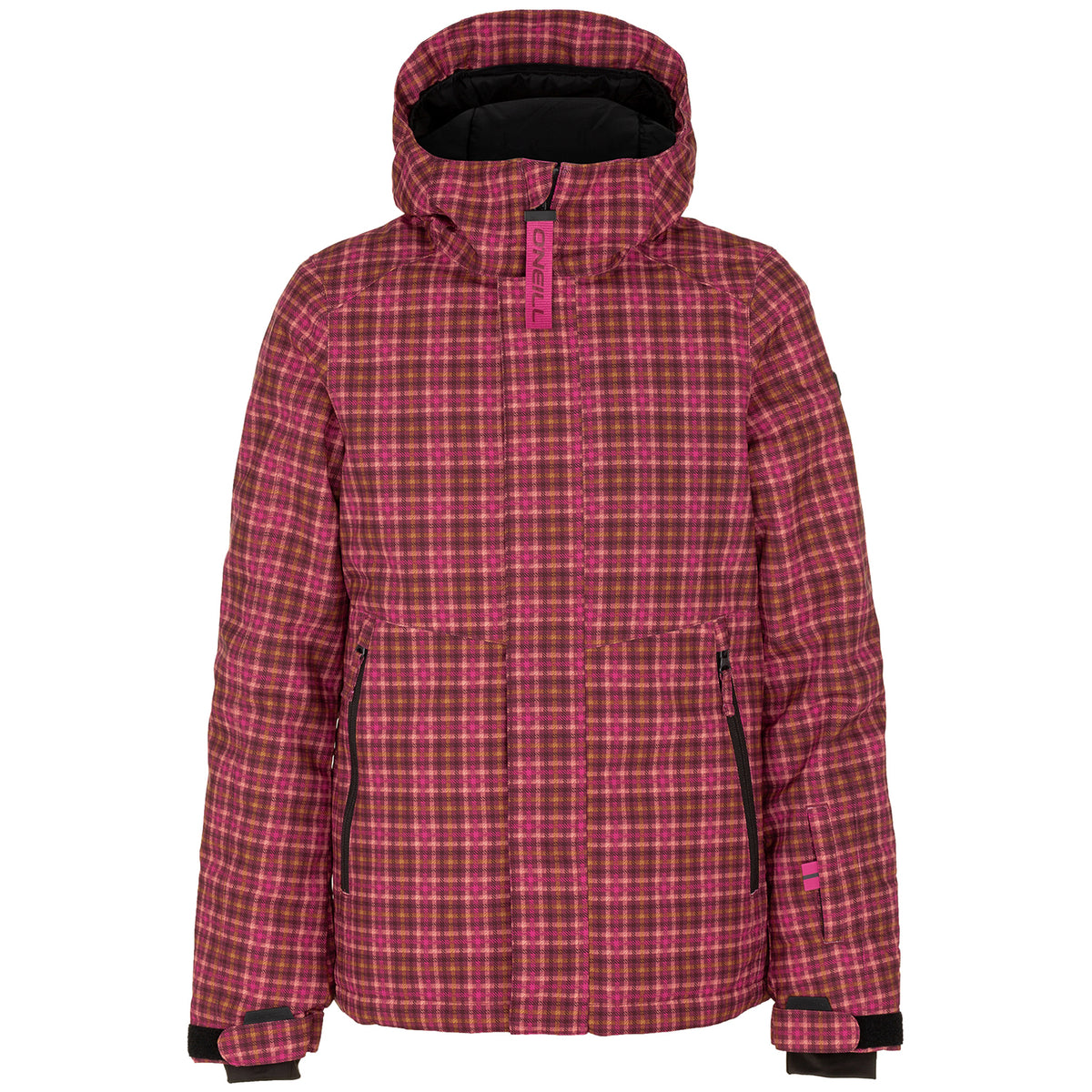 O'Neill Allover Jacket - Girls' Red AOP w/ Pink or Purple