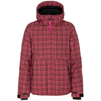 O'Neill Allover Jacket - Girls' Red AOP w/ Pink or Purple::Red AOP w/ Pink or Purple