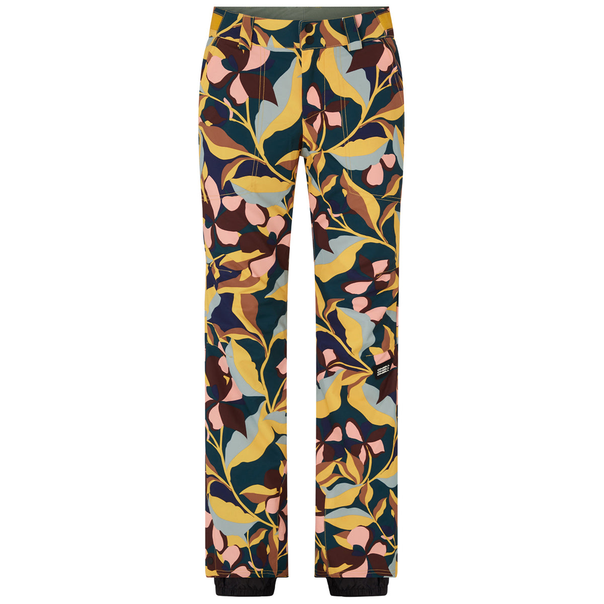O'Neill Glamour Pants - Women's Green AOP w/ Pink or Purple