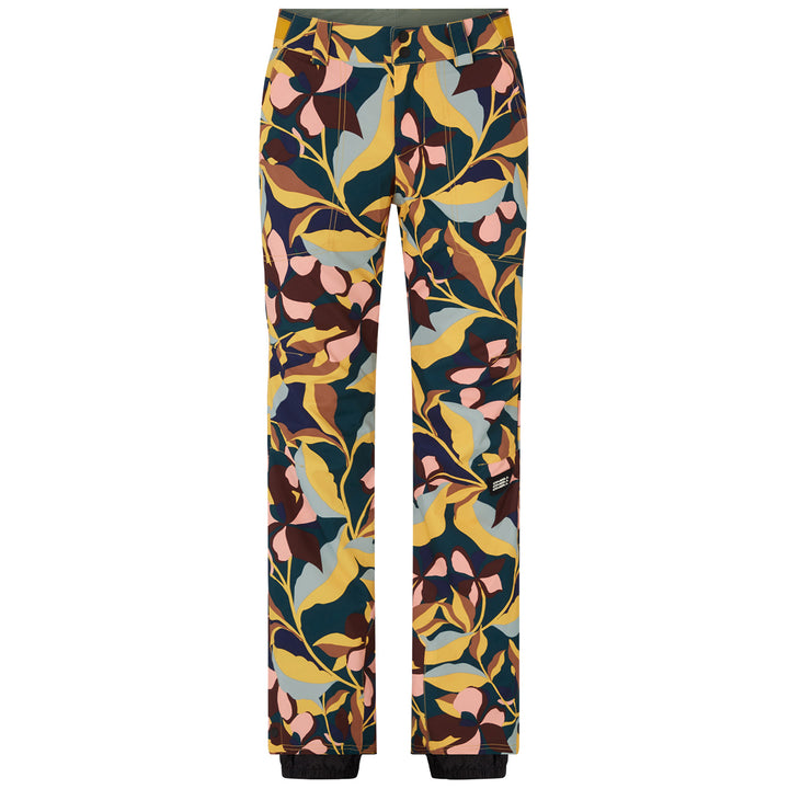 O'Neill Glamour Pants - Women's Green AOP w/ Pink or Purple