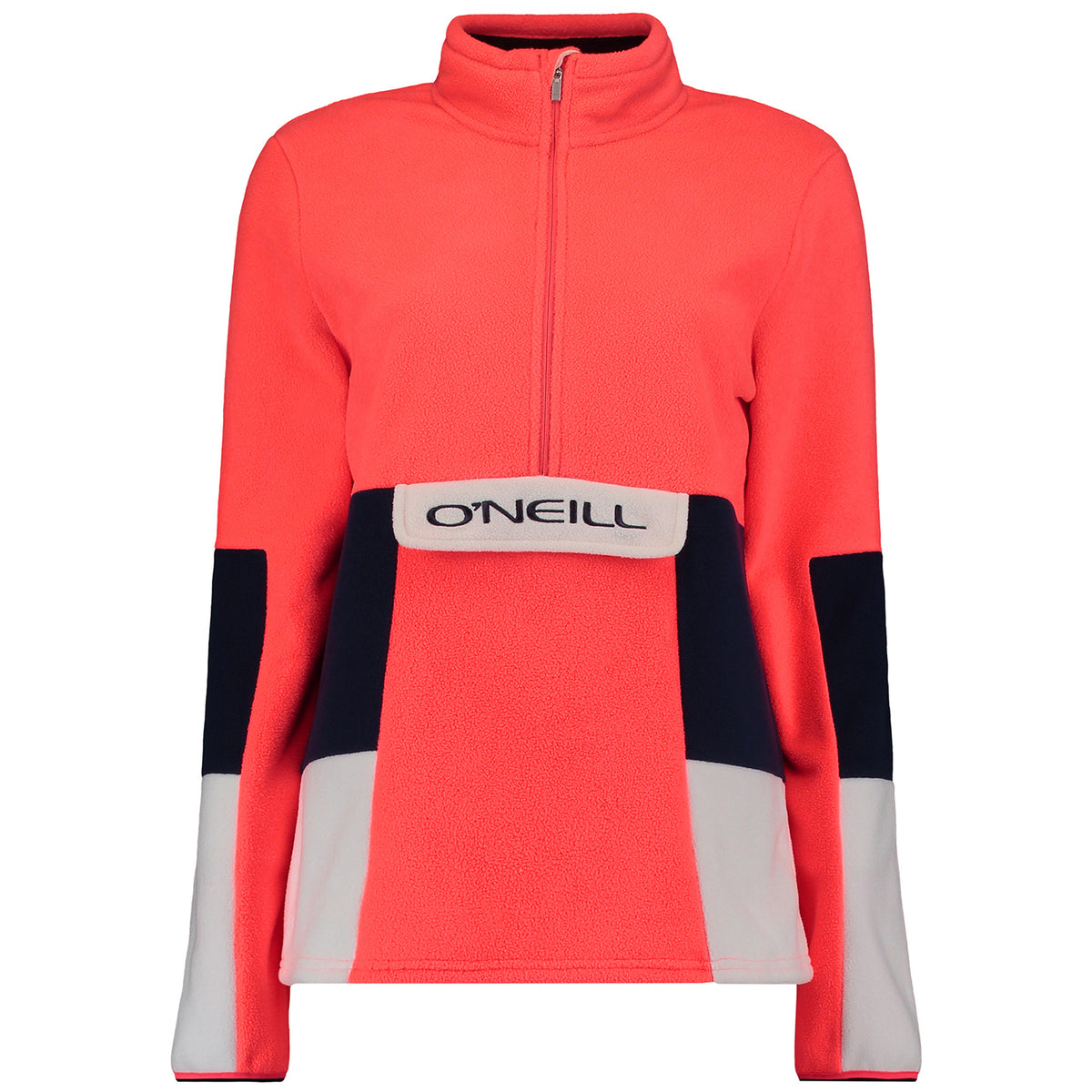 O'Neill Originals Half Zip Fleece - Women's Fiery Coral