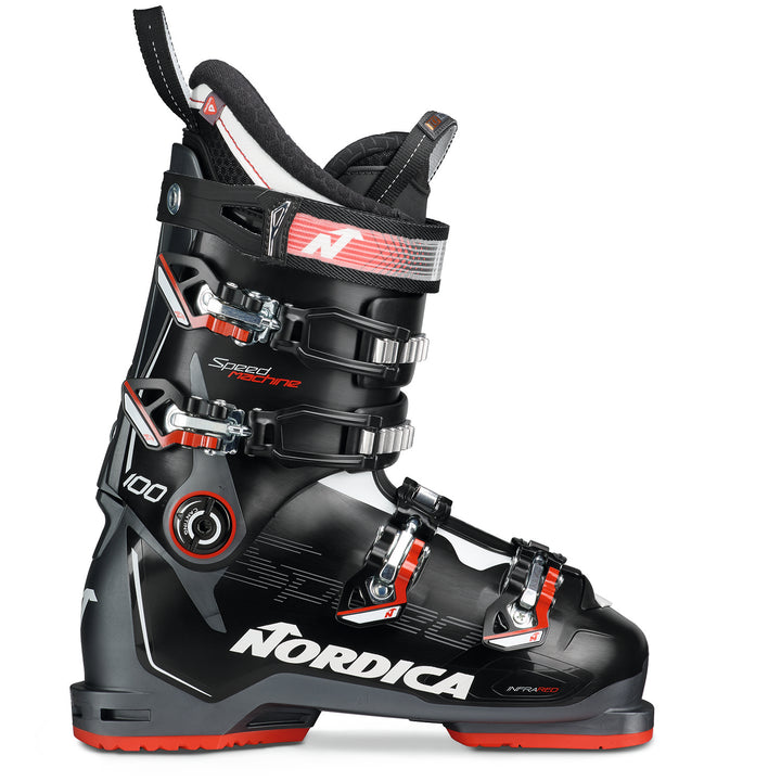 Nordica Speedmachine 100 Ski Boots 2023 Black/Anthracite/Red
