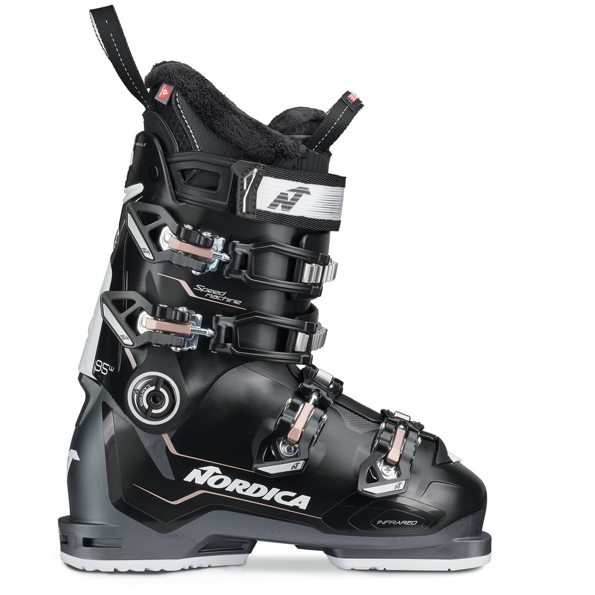 Nordica Speedmachine 95 W Ski Boots - Women's 2022 Black/Anthracite/Pink