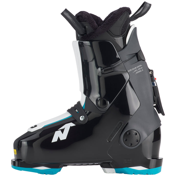 Nordica HF 85 W Ski Boots - Women's 2023 Black/Light Blue/White