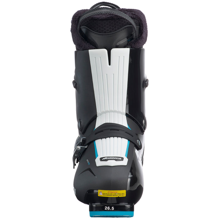 Nordica HF 85 W Ski Boots - Women's 2023 Black/Light Blue/White