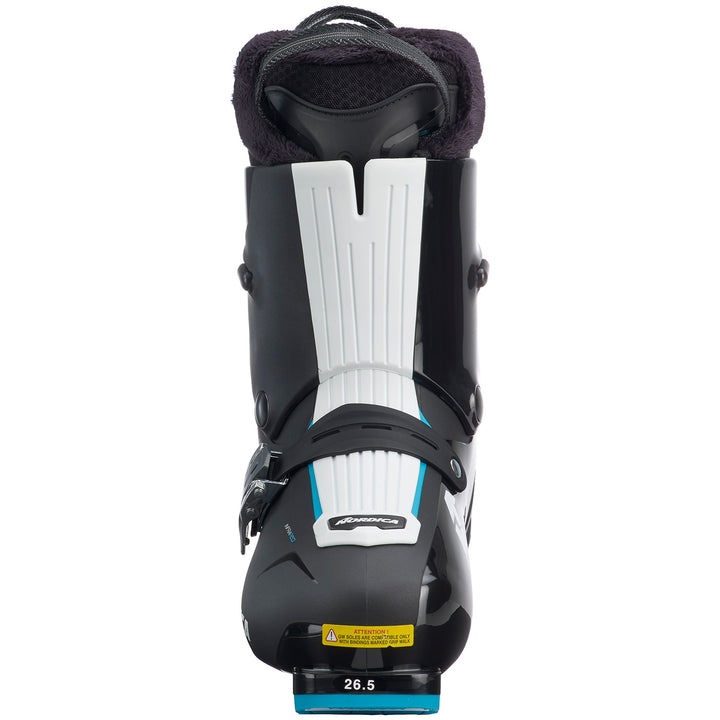 Nordica HF 85 W Ski Boots - Women's 2023 Black/Light Blue/White