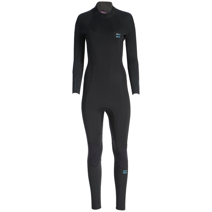 Billabong 3/2 Furnace Synergy Back Zip GBS Wetsuit - Women's Black