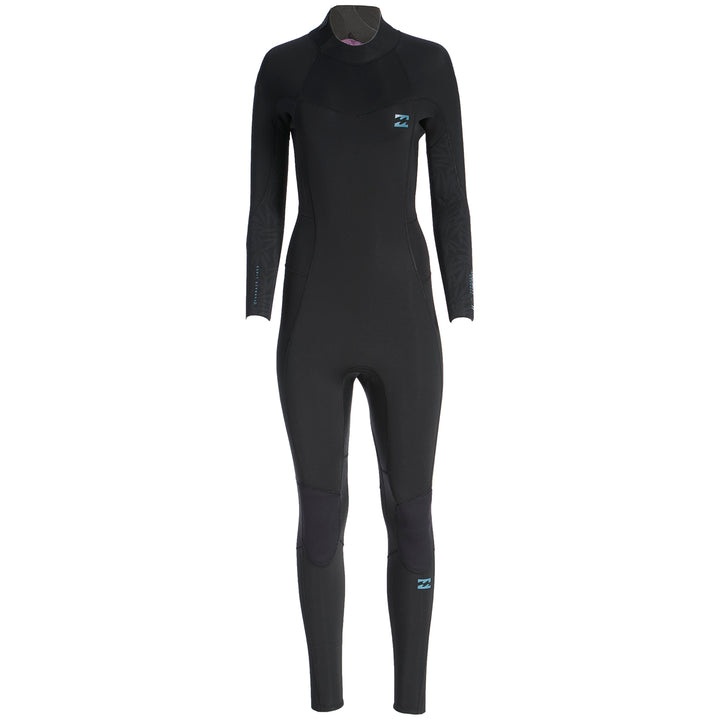 Billabong 3/2 Furnace Synergy Back Zip GBS Wetsuit - Women's Black