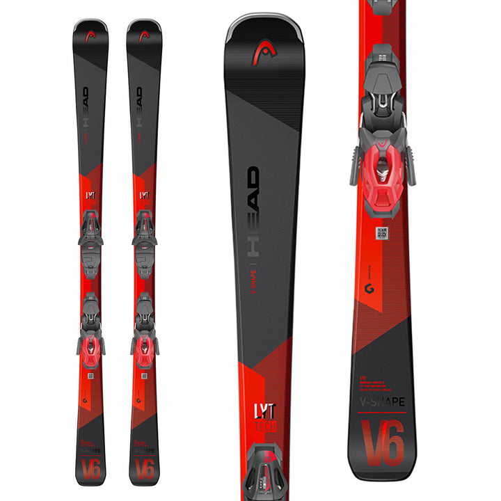 Head V-Shape V6 Skis + PR 11 GW Bindings 2022