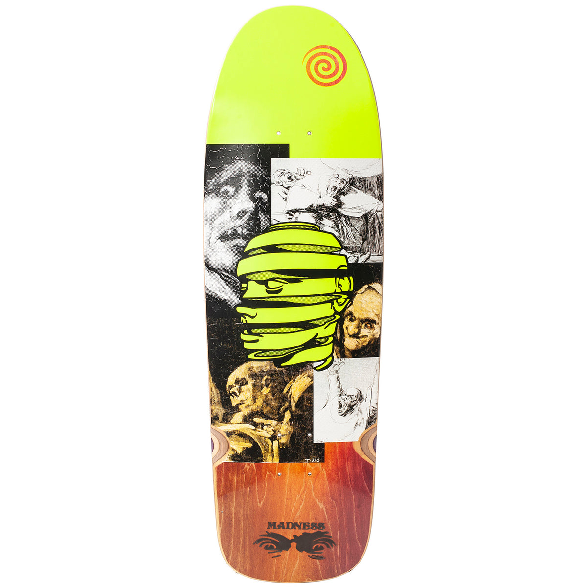 Madness Unravel Peel 9.625 Skateboard Deck