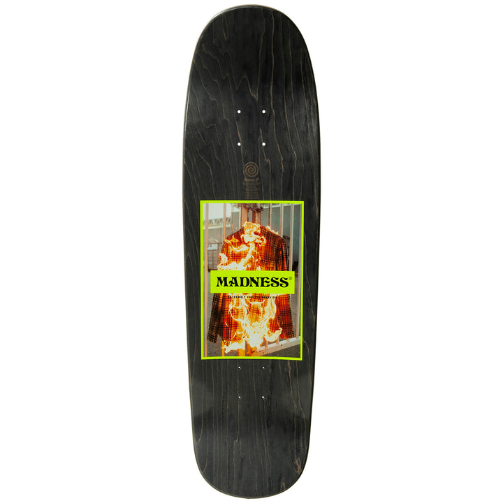 Madness Speyer Fire Flannel 9.125 Skateboard Deck