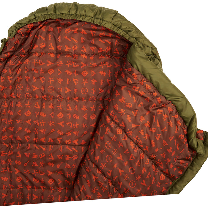 Kelty Big Dipper 30 Sleeping Bag - Kids' Avocado