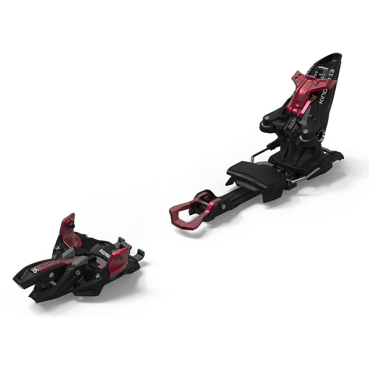 Marker Kingpin 13 Alpine Touring Ski Bindings 2022 Black/Red