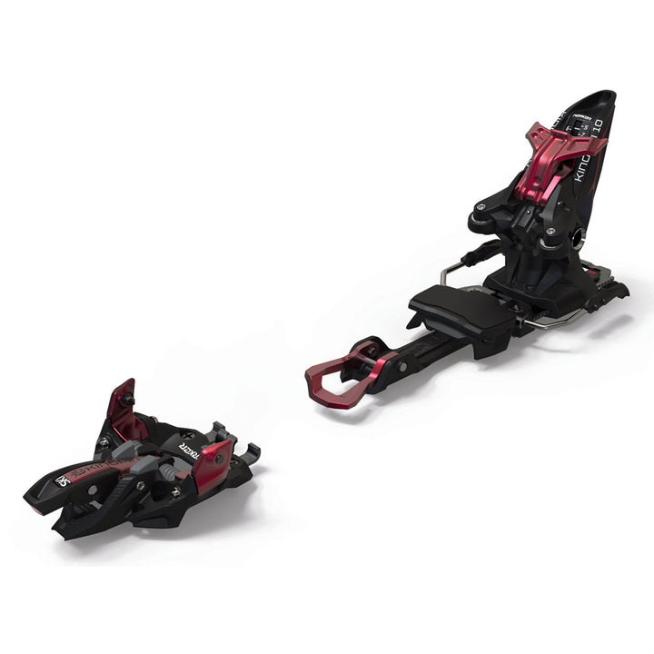 Marker Kingpin 10 Alpine Touring Ski Bindings Black/Red