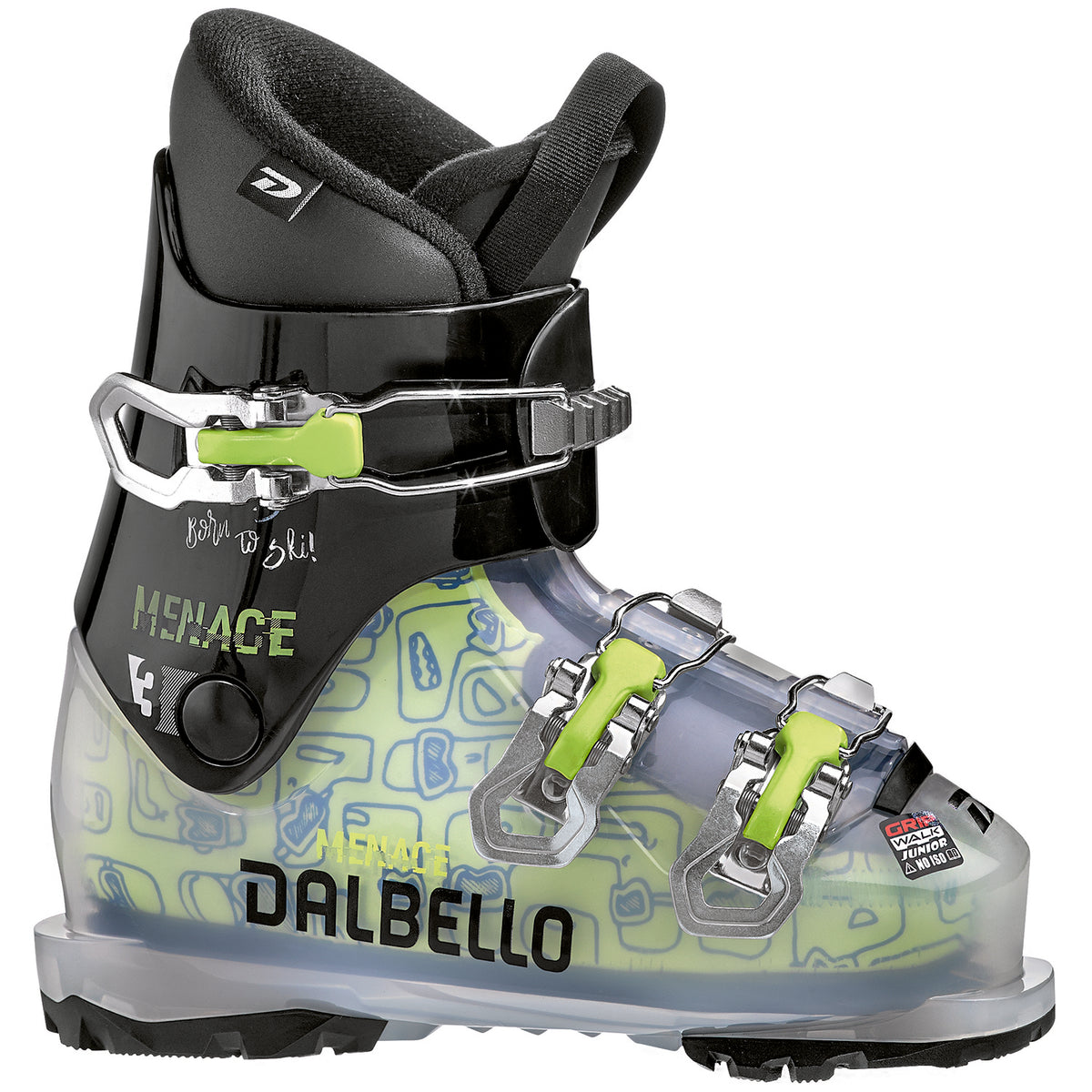 Dalbello Menace 3.0 GW Jr Ski Boots - Boys' 2022 Trans/Black