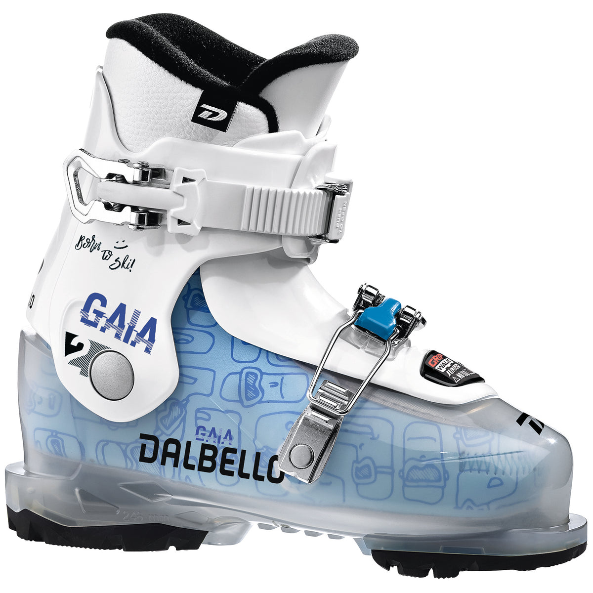 Dalbello Gaia 2.0 GW Jr Ski Boots - Toddler Girls' 2022 Trans/White