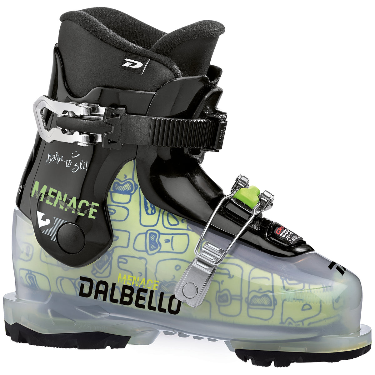 Dalbello Menace 2.0 GW Jr Ski Boots - Toddler Boys' 2022 Trans/Black