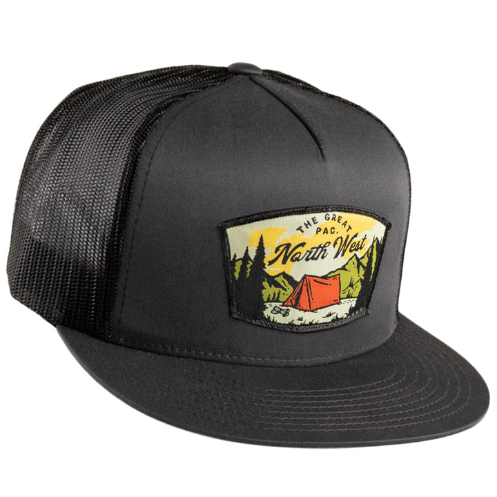 The Great PNW Roslyn Trucker Hat Black