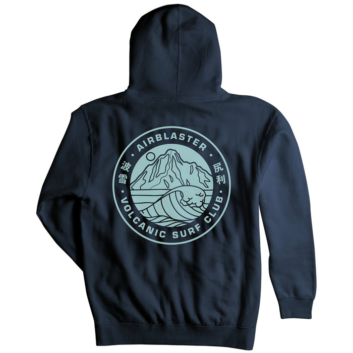 Airblaster Volcanic Surf Club Pullover Hoodie - Men's Navy