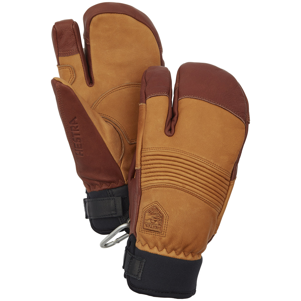 Hestra Freeride CZone 3-Finger Mittens Cork/Brown