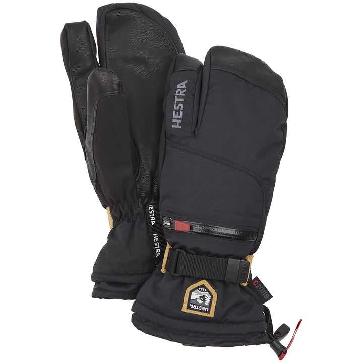 Hestra All Mountain CZone 3-Finger Mittens Black