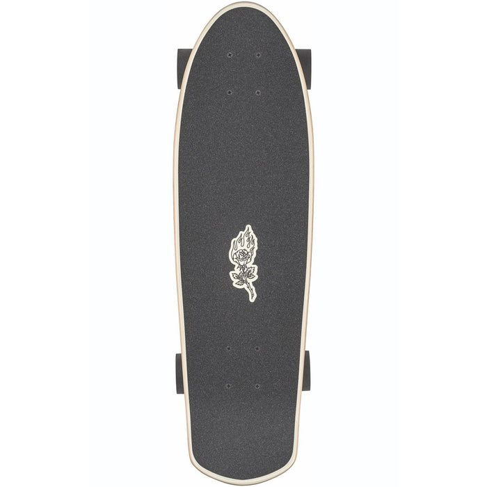 Globe Trooper Cruiser Skateboard Complete Off White/Rose