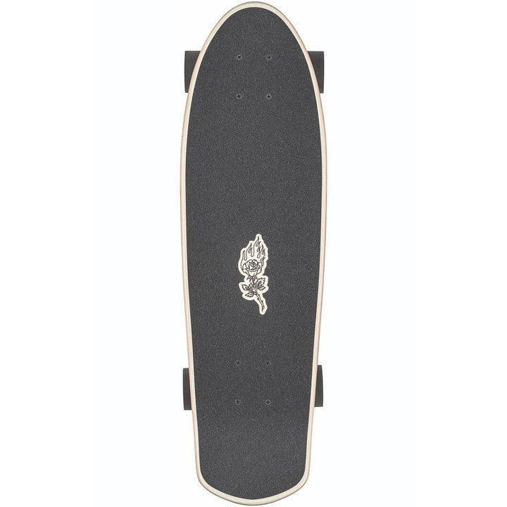 Globe Trooper Cruiser Skateboard Complete Off White/Rose