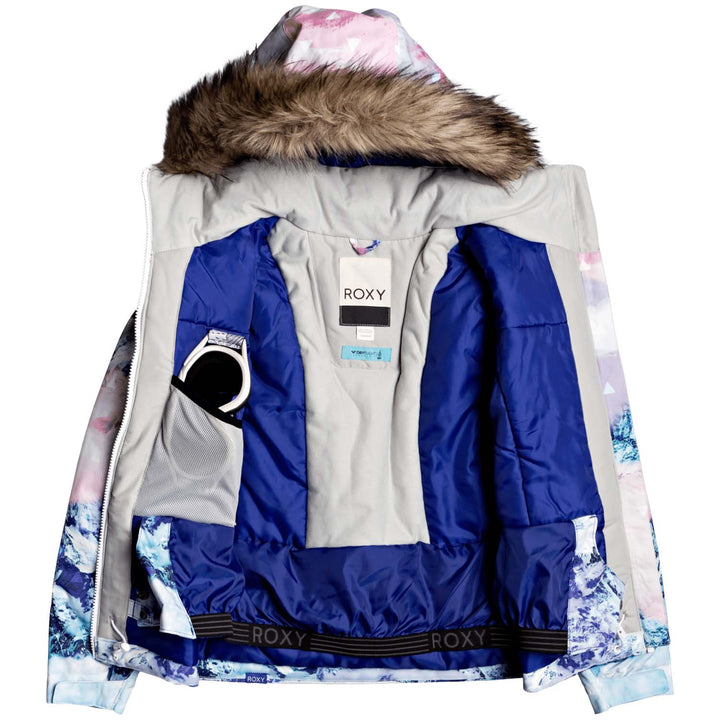 Roxy American Pie SE Jacket - Girls' Bright White Pyrennes