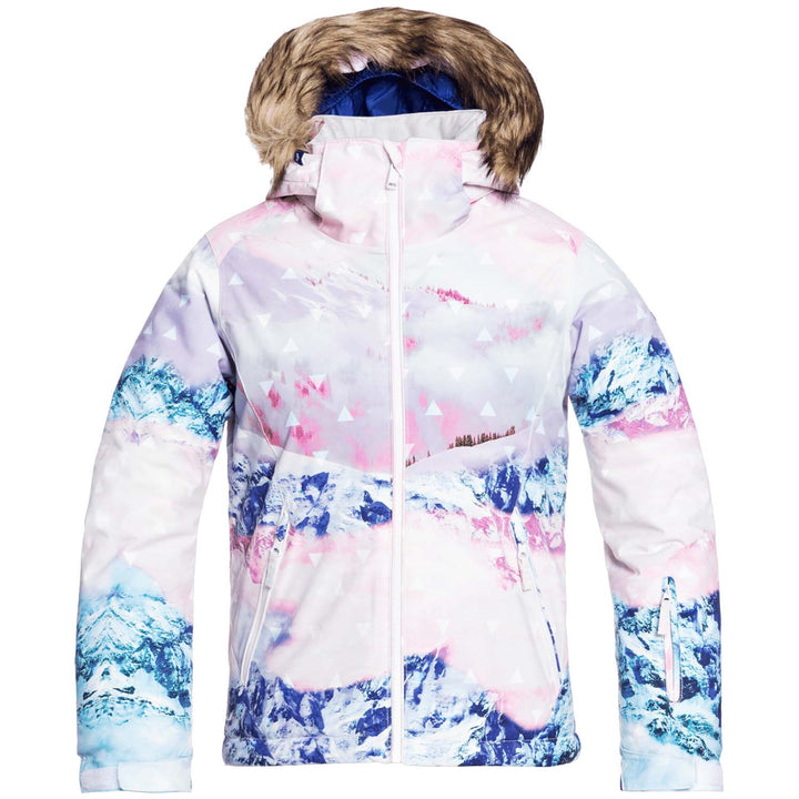 Roxy American Pie SE Jacket - Girls' Bright White Pyrennes