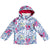 Roxy Mini Jetty Jacket - Little Girls' Bright White Leopold