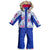 Roxy Paradise Jumpsuit - Little Girls' Bright White Leopold