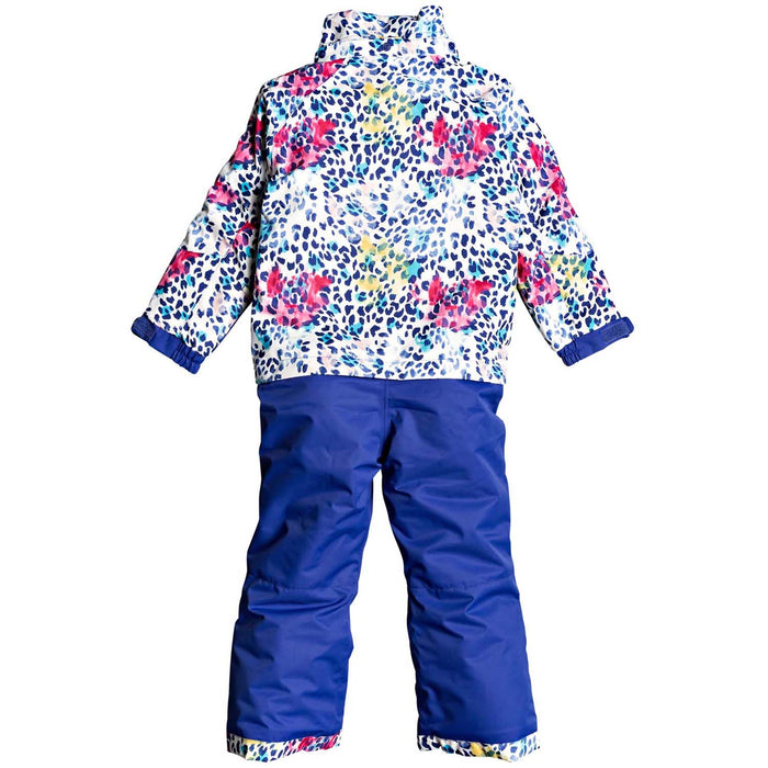 Roxy Paradise Jumpsuit - Little Girls' Bright White Leopold