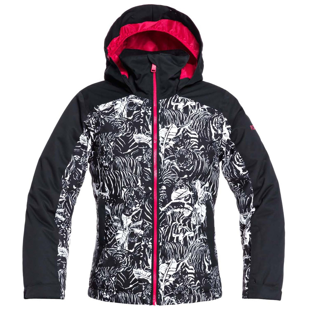 Roxy Delski Jacket - Girls' True Black Tiger Camo