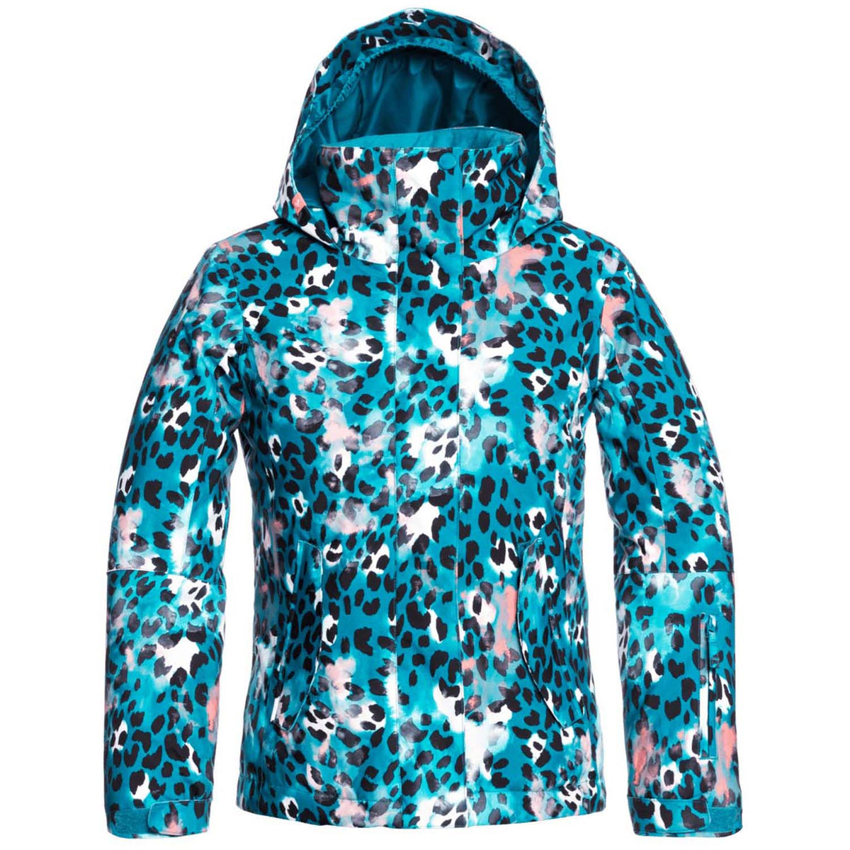 Roxy Jetty Jacket -  Girls' Ocean Depths Leopold