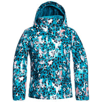 Roxy Jetty Jacket -  Girls' Ocean Depths Leopold::Ocean Depths Leopold