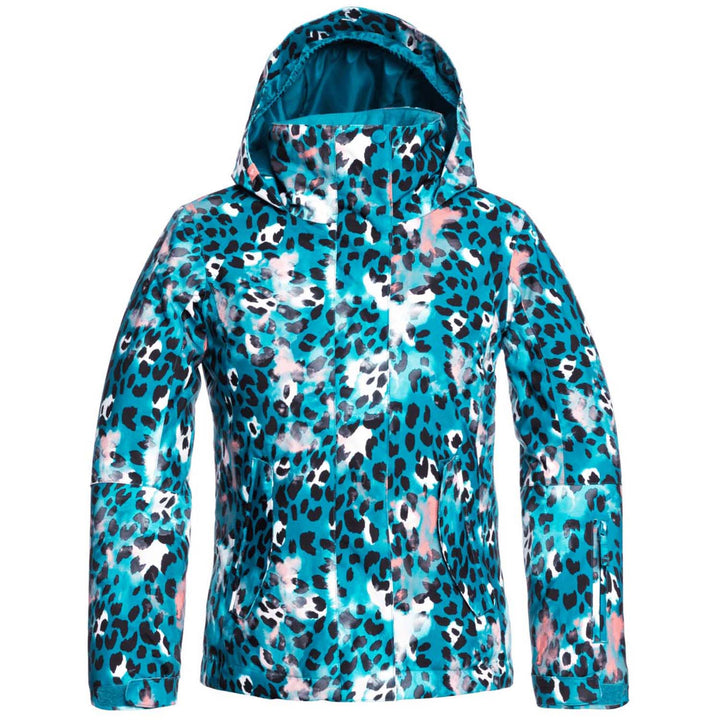 Roxy Jetty Jacket -  Girls' Ocean Depths Leopold