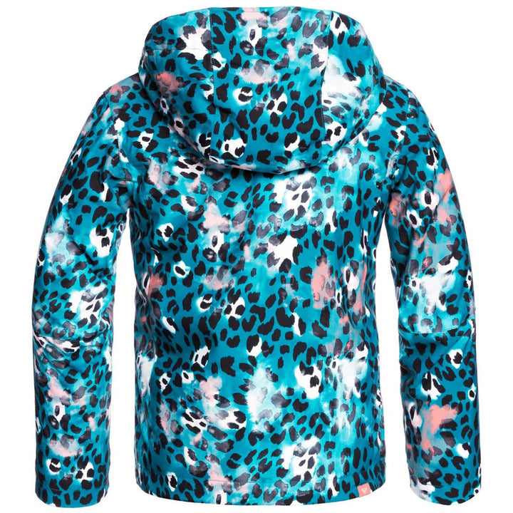 Roxy Jetty Jacket -  Girls' Ocean Depths Leopold