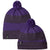 Patagonia LW Powder Town Beanie Vote the Planet Knit/Purple