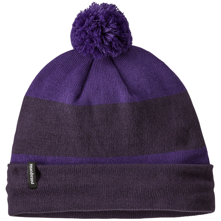 Patagonia LW Powder Town Beanie Vote the Planet Knit/Purple