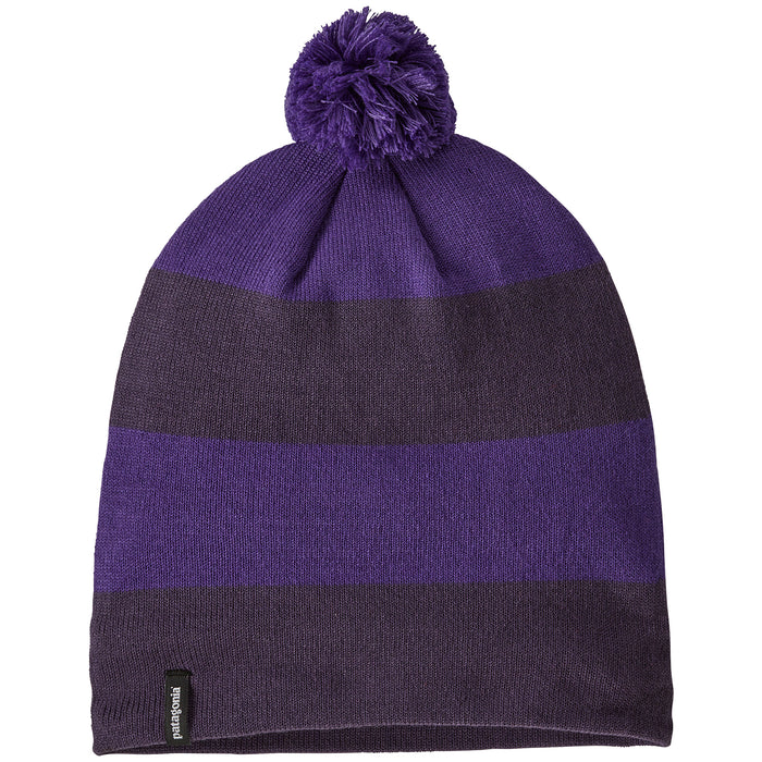 Patagonia LW Powder Town Beanie Vote the Planet Knit/Purple