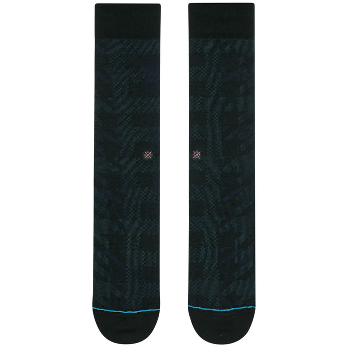 Stance Plaid Out Socks Black