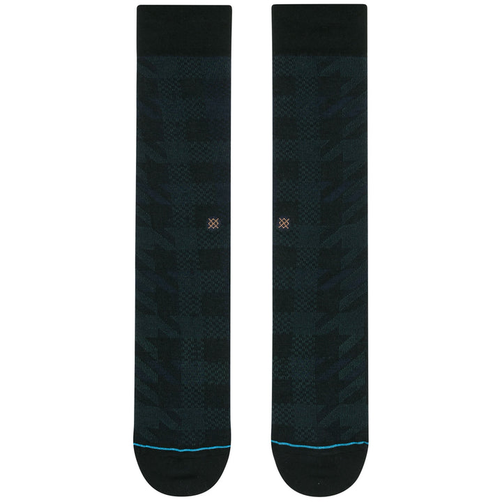 Stance Plaid Out Socks Black
