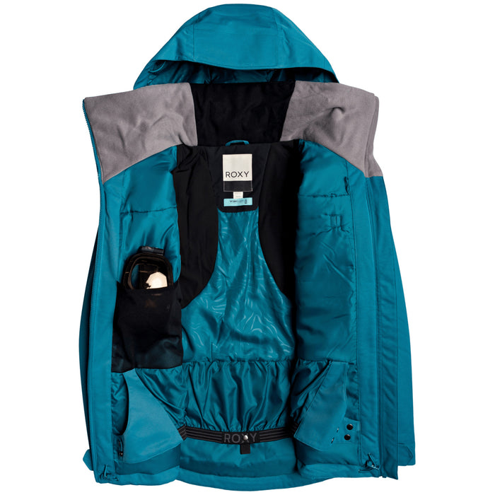 Roxy Presence Parka Jacket - Women's Ocean Depths