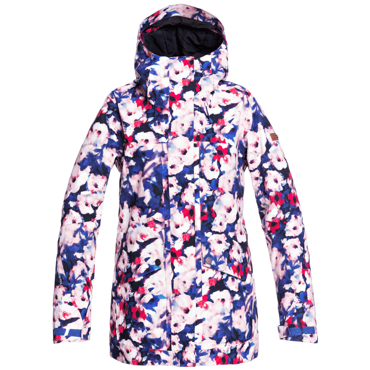 Roxy Glade Printed GORE-TEX 2L Jacket - Women's Mazarine Blue Mind Jingle