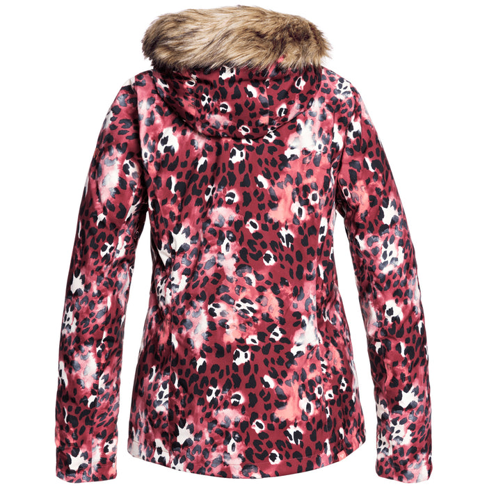 Roxy Jet Ski Jacket - Women's Oxblood Red Leopold