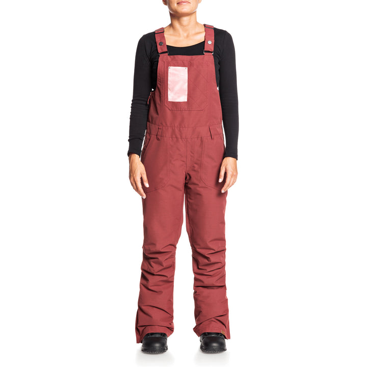 Roxy Rideout Bib Pants - Women's Oxblood Red