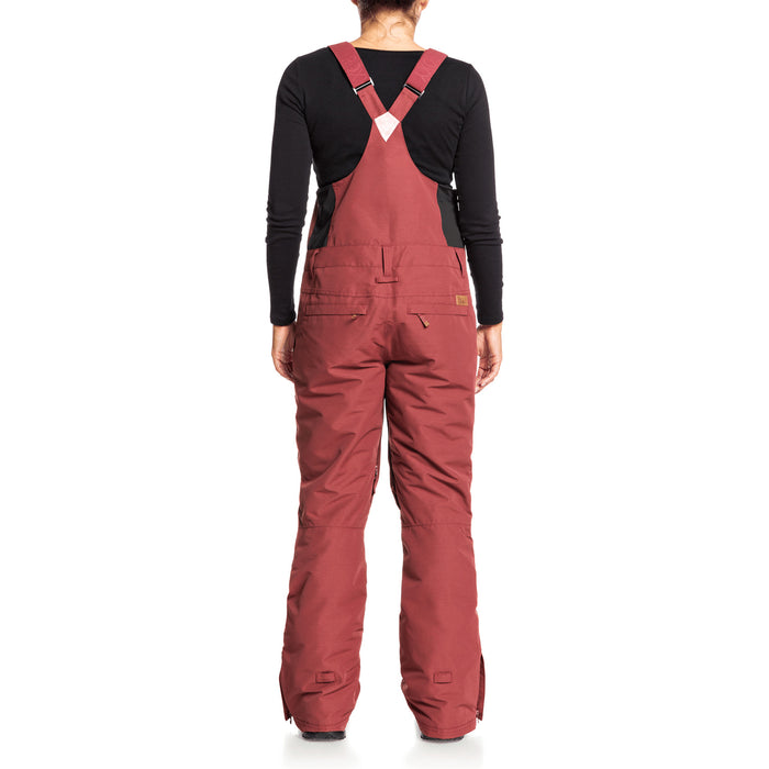 Roxy Rideout Bib Pants - Women's Oxblood Red