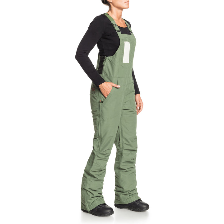 Roxy Rideout Bib Pants - Women's Bronze Green